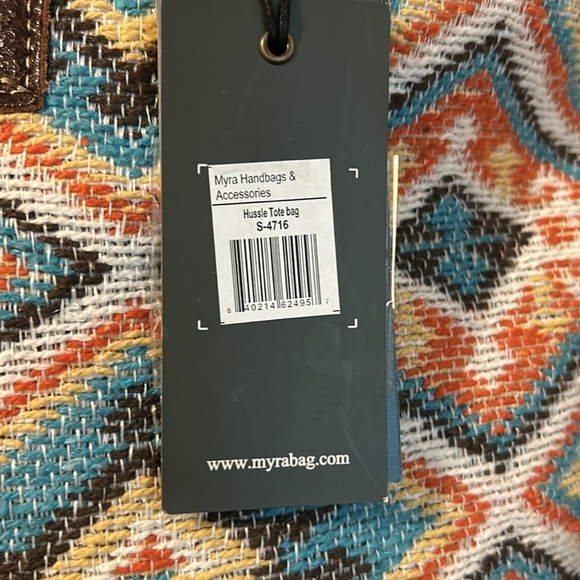 Myra Bag Hussie Tote Bag NWT - Picture 2 of 9